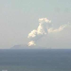 ثوران بركان "وايت آيلاند"