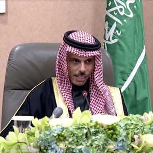 وزير الخارجية السعودي الأمير فيصل بن فرحان آل سعود