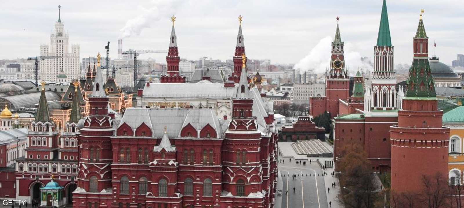 جانب من العاصمة الروسية موسكو