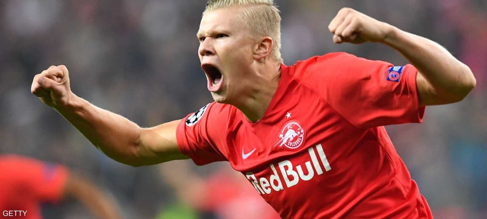 إيرلينغ هالاند لفت الأنظار أثناء بطولة دوري أبطال أوروبا