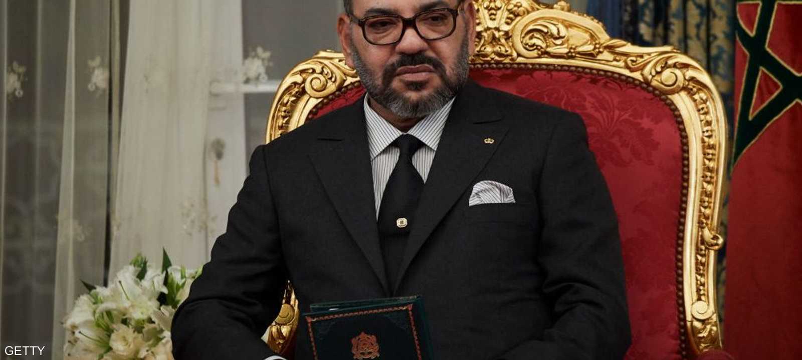 العاهل المغربي الملك  محمد السادس