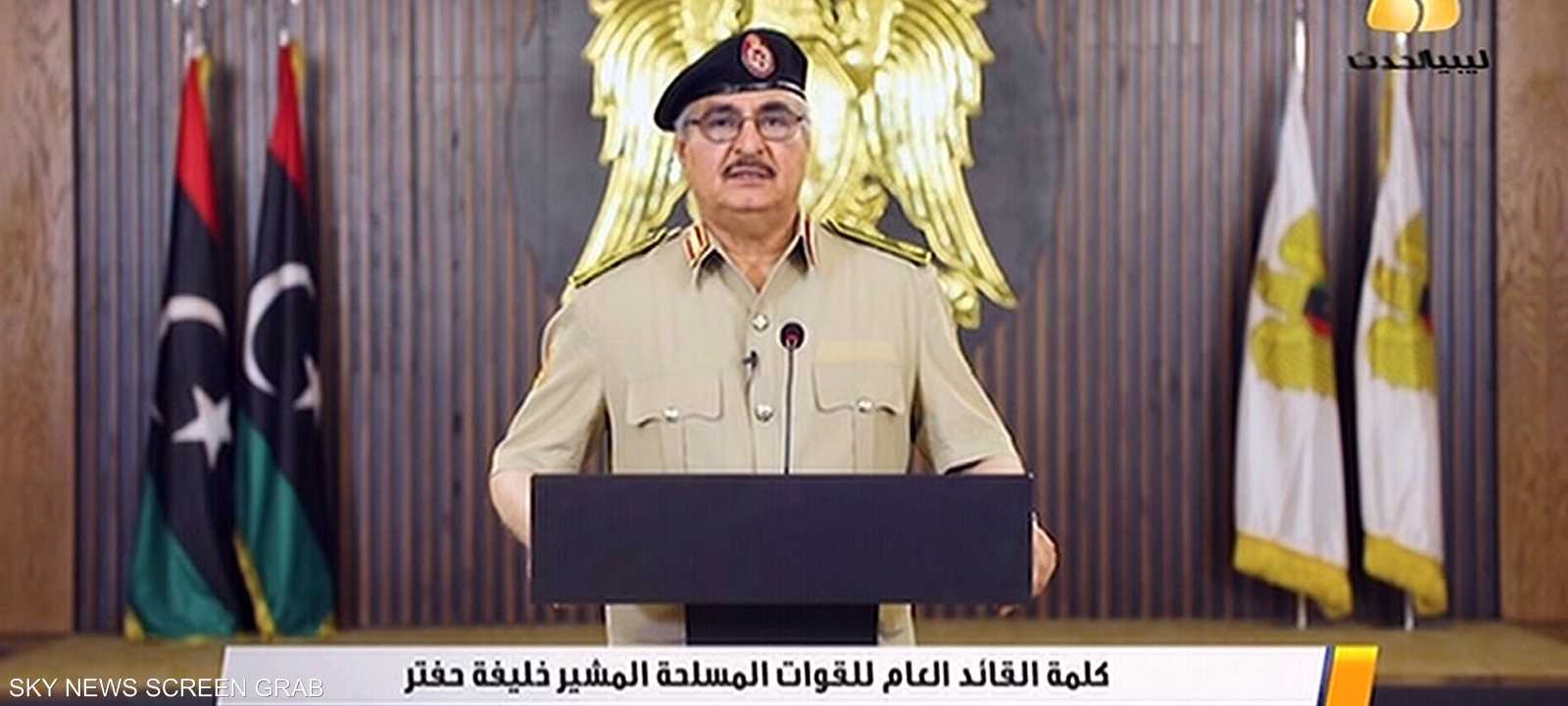 قائد الجيش الليبي خليفة حفتر