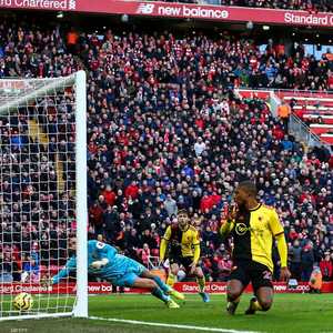 محمد صلاح أحرز هدفي ليفربول