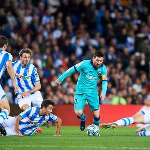 برشلونة يكتفي بالتعادل مع سوسييداد