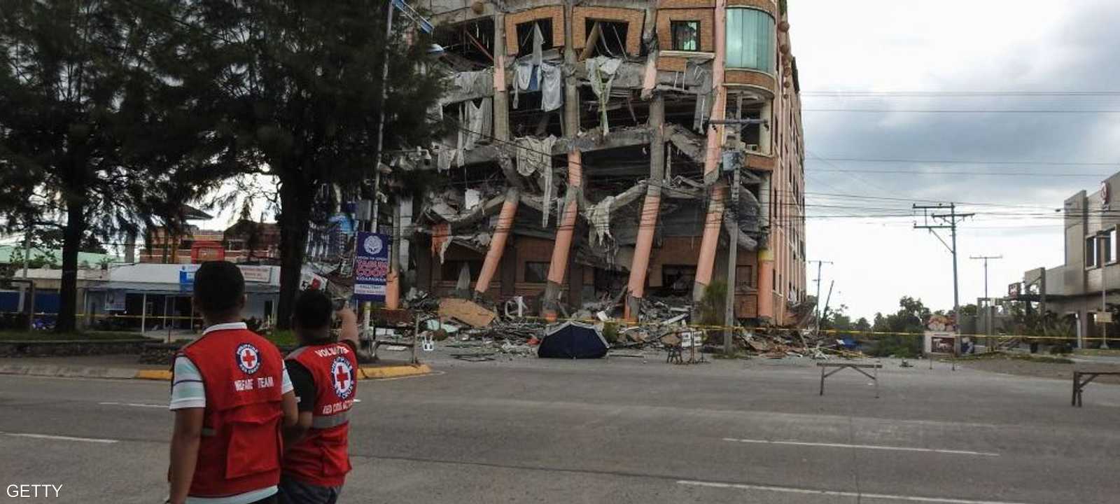 أرشيفية لآثار زالزل ضرب جنوبي الفلبين