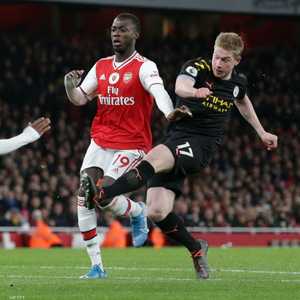 دفاعات أرسنال تتهاوى أمام كيفين دي بروين