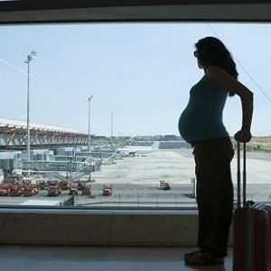 لابد من التخطيط جيدا لسفر الحامل