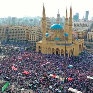 عزز الجيش اللبناني من إجراءاته الأمنية في وسط بيروت. أرشيف