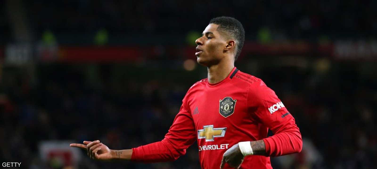 ماركوس راشفورد نجم هجوم مان يونايتد