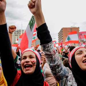 تظاهرات لبنان مستمرة منذ شهر أكتوبر الماضي
