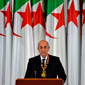 الرئيس الجزائري عبد المجيد تبون