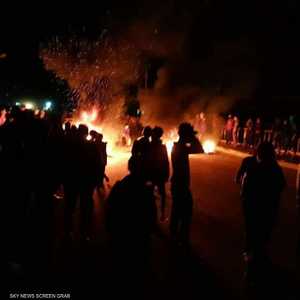 الاحتجاجات اندلعت بعد اغتيال ناشط عراقي في المدينة