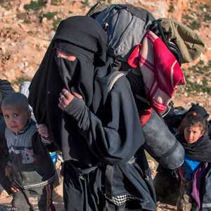 أرشيفية لنازحين سوريين من مناطق القتال