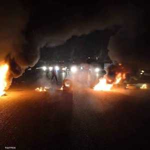 جانب من احتجاجات الديوانية