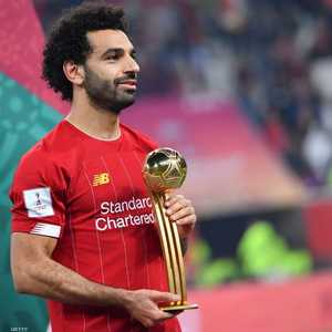 النجم المصري محمد صلاح لاعب ليفربول الإنجليزي