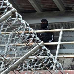 أرشيفية لعنصر من شرطة هندوراس