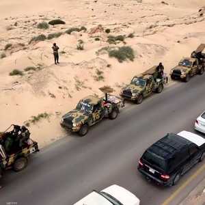 عربات ومدرعات عسكرية تابعة للجيش الليبي - أرشيفية