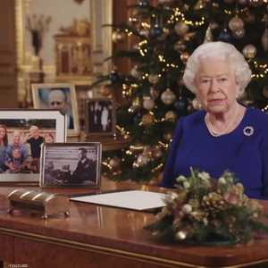 لقطة من خطاب الملكة إليزابيث بمناسبة عيد الميلاد
