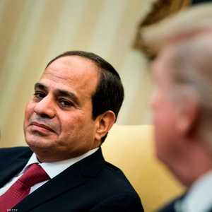 الرئيس الأميركي ونظيره المصري