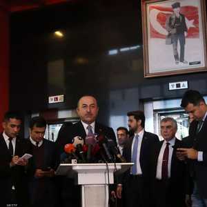 جاويش أوغلو بعد لقائه نائب رئيس حزب الشعب الجمهوري.