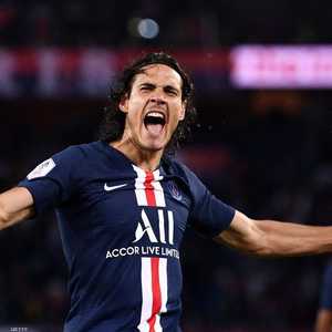 لاعب باريس سان جرمان الفرنسي، كافاني