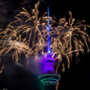 نيوزيلندا من أوائل الدول التي استقبلت العام الجديد 2020.