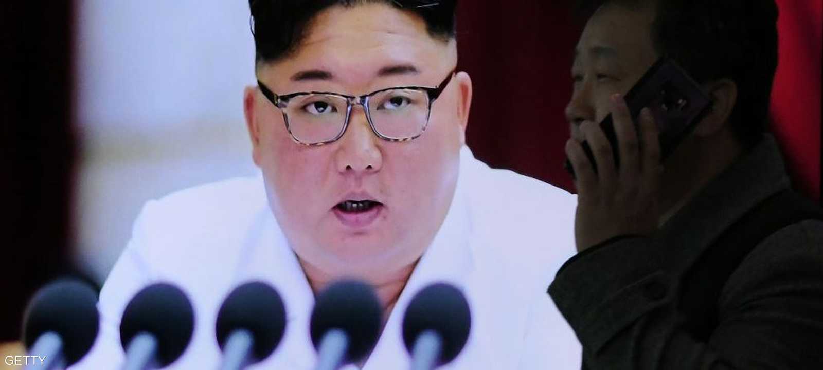 الزعيم الكوري الشمالي كيم جونغ أون