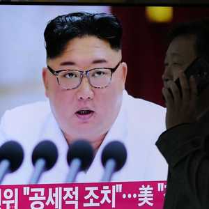 الزعيم الكوري الشمالي كيم جونغ أون