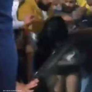 جانب من الفيديو الذي يوثق حادثة التحرش