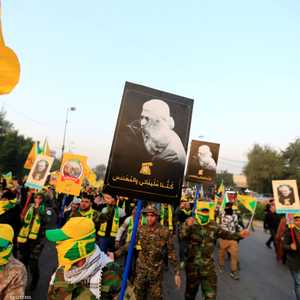 من المشاركين في تشييع سليماني والمهندس ببغداد