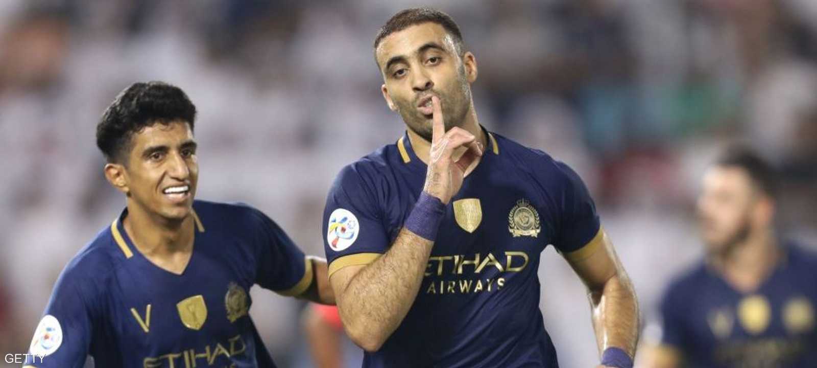 أنقذ المغربي عبدالرزاق حمدالله النصر السعودي أمام التعاون