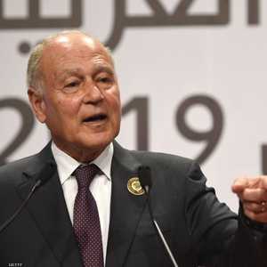 الأمين العام للجامعة العربية أحمد أبو الغيط