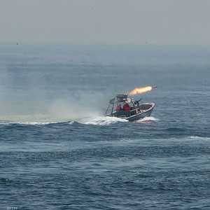 زورق تابع للحرس الثوري الإيراني - أرشيفية