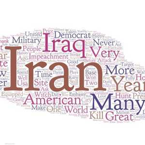 إيران والعراق كلمتان سيطرتا على تغريدات ترامب