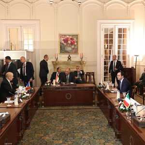 وزراء خارجية مصر وفرنسا واليونان وقبرص في اجتماع بشأن ليبيا