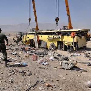 الحادث نتج عن عطل فني في مكابح الحافل