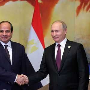 السيسي وبوتن اتفقا على على تكثيف الجهود لحل الأزمة في