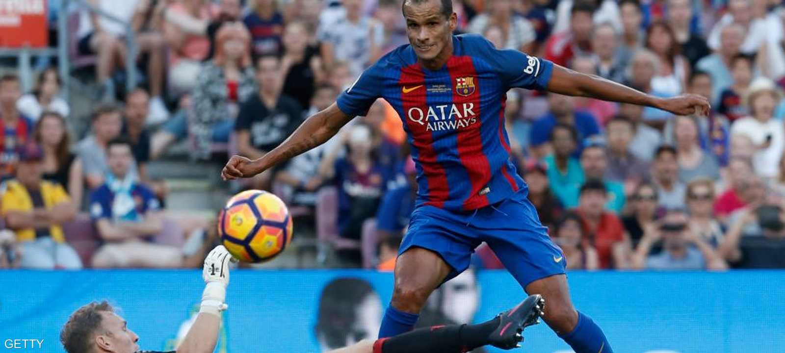 لاعب برشلونة السابق، البرازيلي ريفالدو