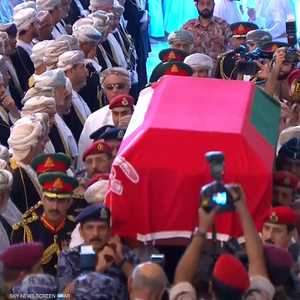 مراسم تشييع جنازة السلطان قابوس بن سعيد