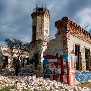 جانب من دمار خلفه زلزال في بورتوريكو ( أرشيفية)