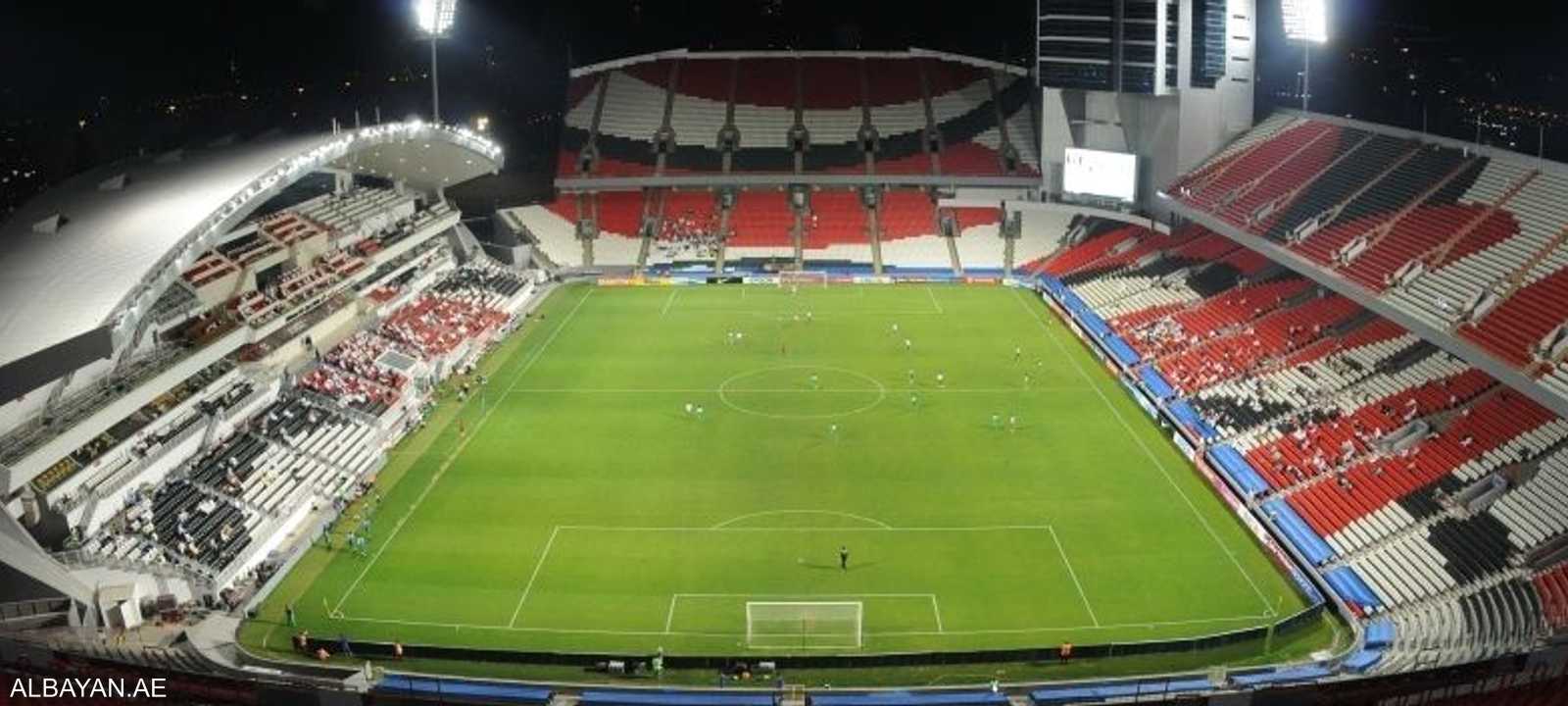 استاد الشيخ محمد بن زايد يتسع لـ نحو 37 ألف متفرج