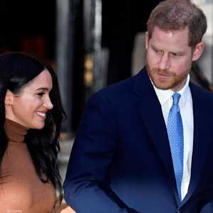 الأمير هاري وزوجته ميغان