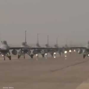 مقاتلات من السلاح الجو المصري شاركت في التدريبات