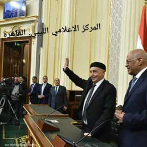 أشاد صالح بدور القوات المسلحة الليبية في حربها ضد الإرهاب.