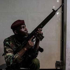 أحد عناصر قوى الأمن في كينيا (أرشيف)