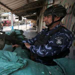 إحدى نقاط التفتيش في العراق.