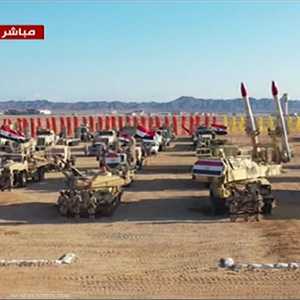 السيسي يفتتح قاعدة برنيس العسكرية