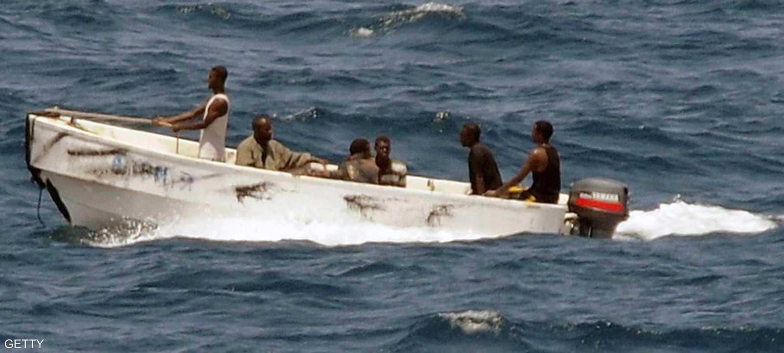 صورة أرشيفية لقراصنة صوماليين