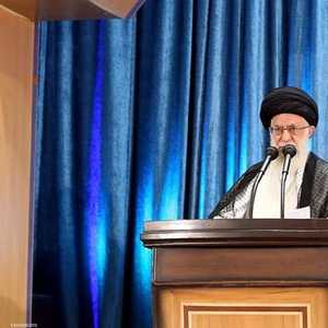 علي خامنئي يلقي خطبة الجمعة - صورة من وكالة فارس