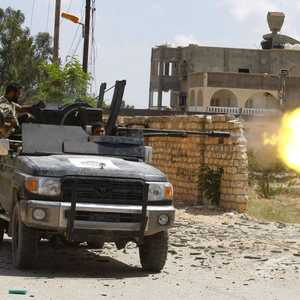 عنصران من ميليشيات طرابلس - أرشيفية